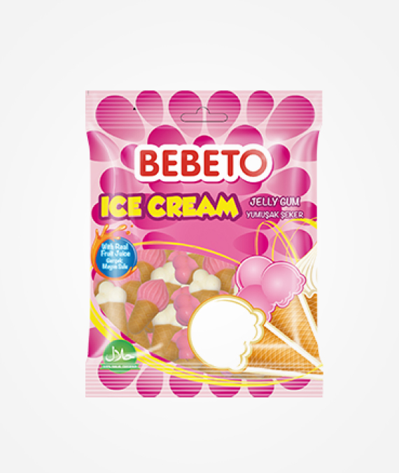 Bebeto Ice Cream Jelly Gum