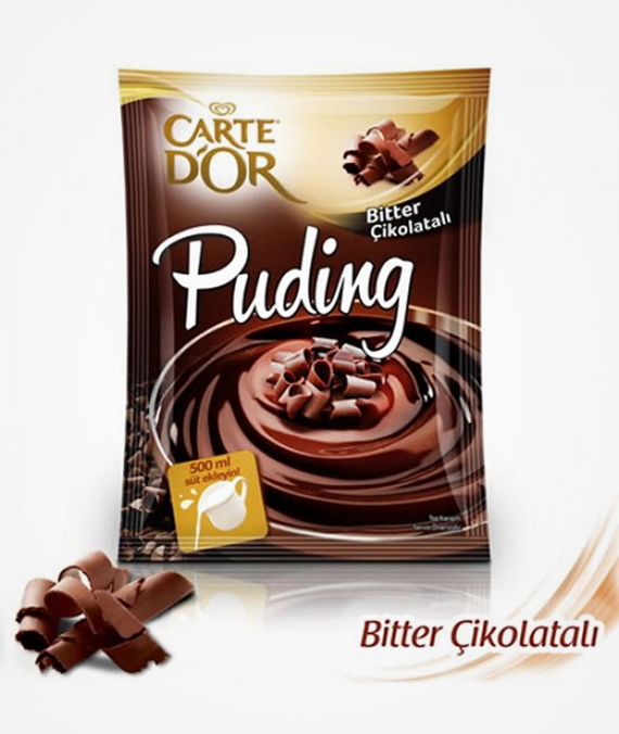 Carte D’Or Bitter Chocolate Pudding 116 gr