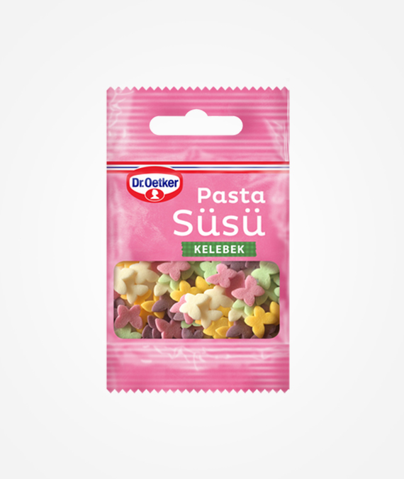 Dr.Oetker Sugar Butterflies Edible Cake Decoration Sprinkles