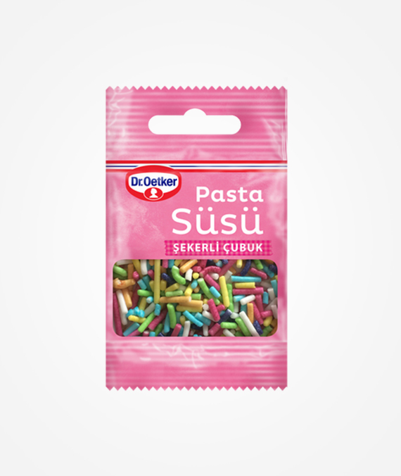 Dr.Oetker Colourful Strands Edible Cake Decoration Sprinkles