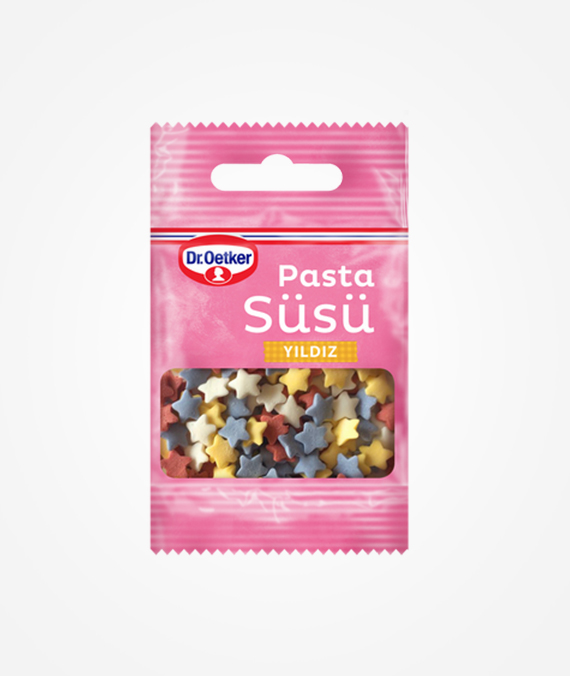 Dr.Oetker Star Edible Cake Decoration Sprinkles