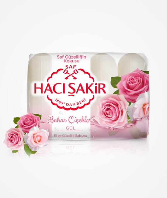 Hacı Şakir Hand and Beauty Soap - Rose