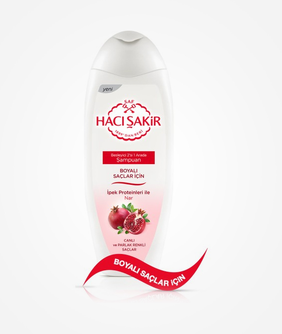 Hacı Şakir Shampoo for Colored Hair - Pomegranate - 500 ml