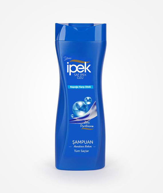 İpek Shampoo for All Hair - Zinc Pyrithione - 600 ml