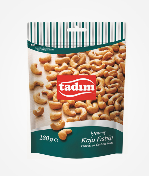 Tadım Roasted and Salted Cashew Nuts 180 gr