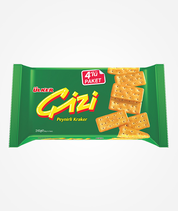 Ülker Çizi Cheese Cracker - Pack of 4