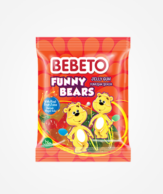 Bebeto Funny Bears Jelly Gum